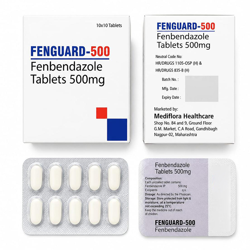 500 MG Fenbendazole Tablets