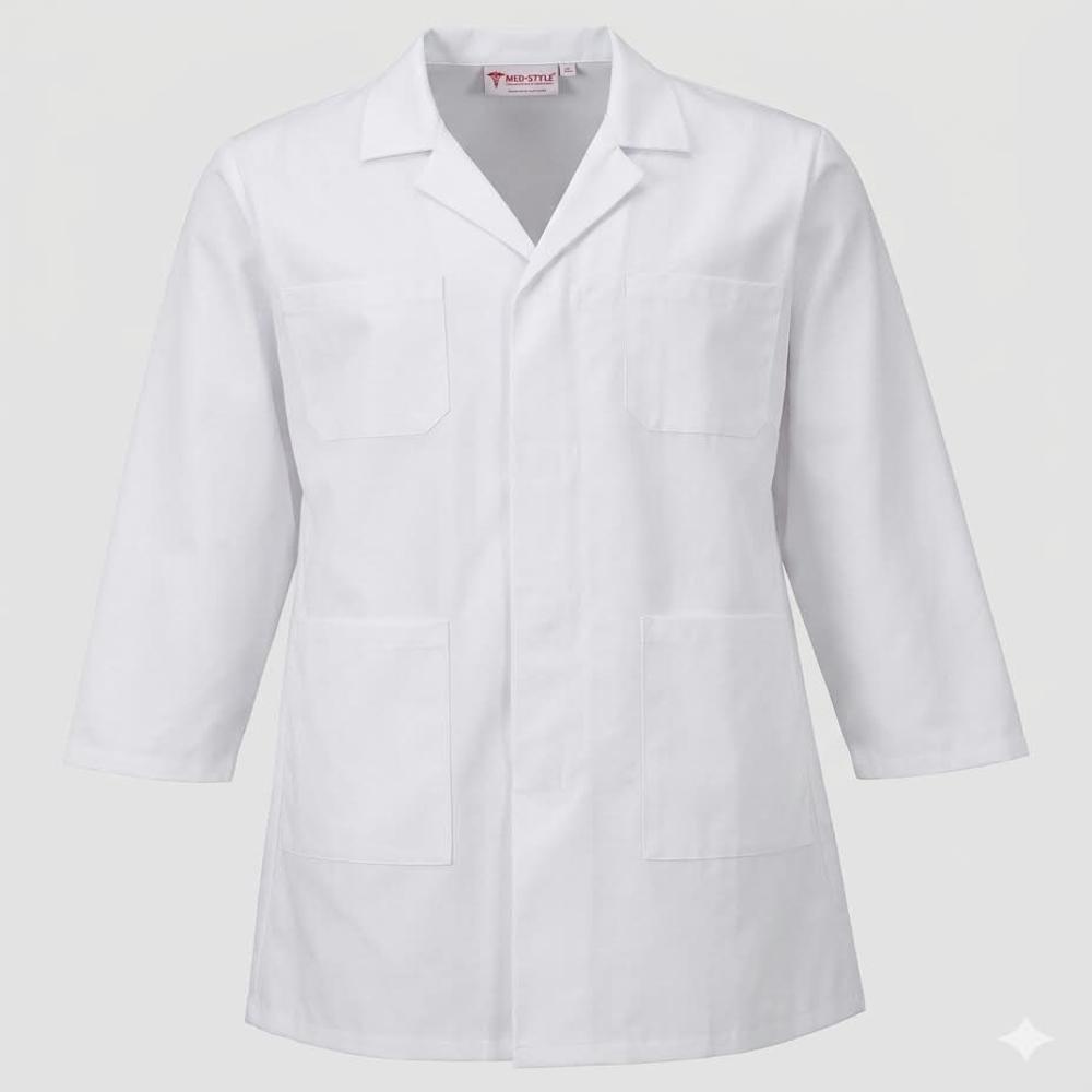 Lab Coat White Reusable - Age Group: Adult