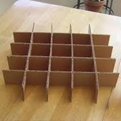 Corrugated Box Divider Grid, 16-Cell Partition