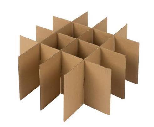 Corrugated Box Divider Insert, 9-Cell Partition