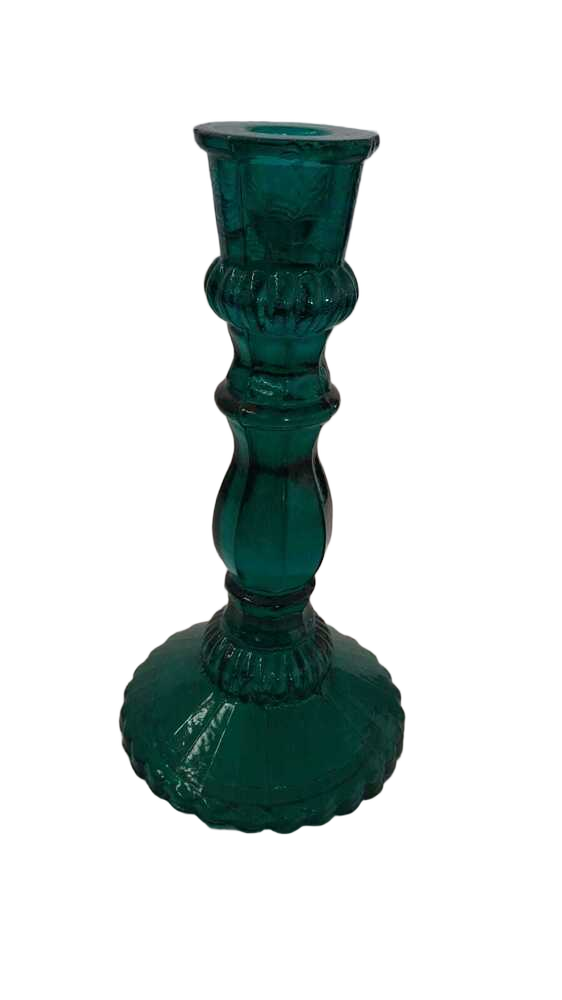 9 inch Candle Stand Green