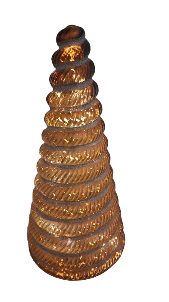 9 inch Tree Swrill Design Yellow Color