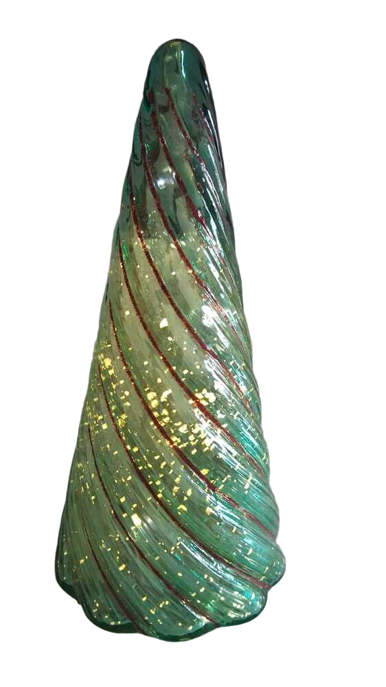 15 inch Tree Swrill Design Turqoise Color