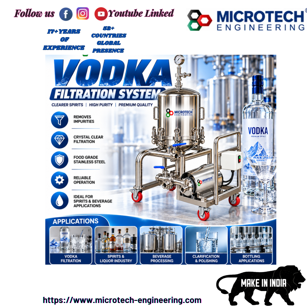 VODKA FILTRATION SYSTEM
