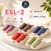 90 Pcs 15 Js Esl 2 Plush Winter House Slippers