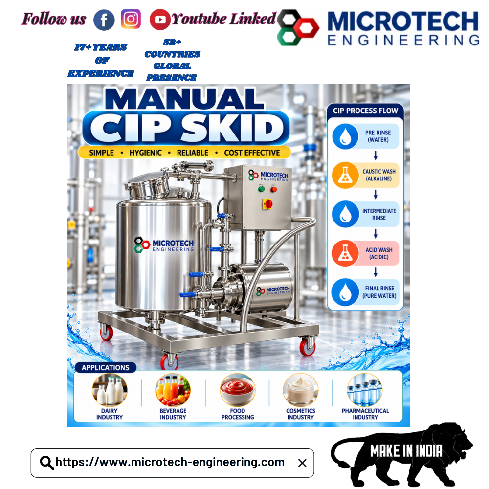 Manual CIP Skid