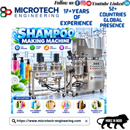 Shampoo Making Machine