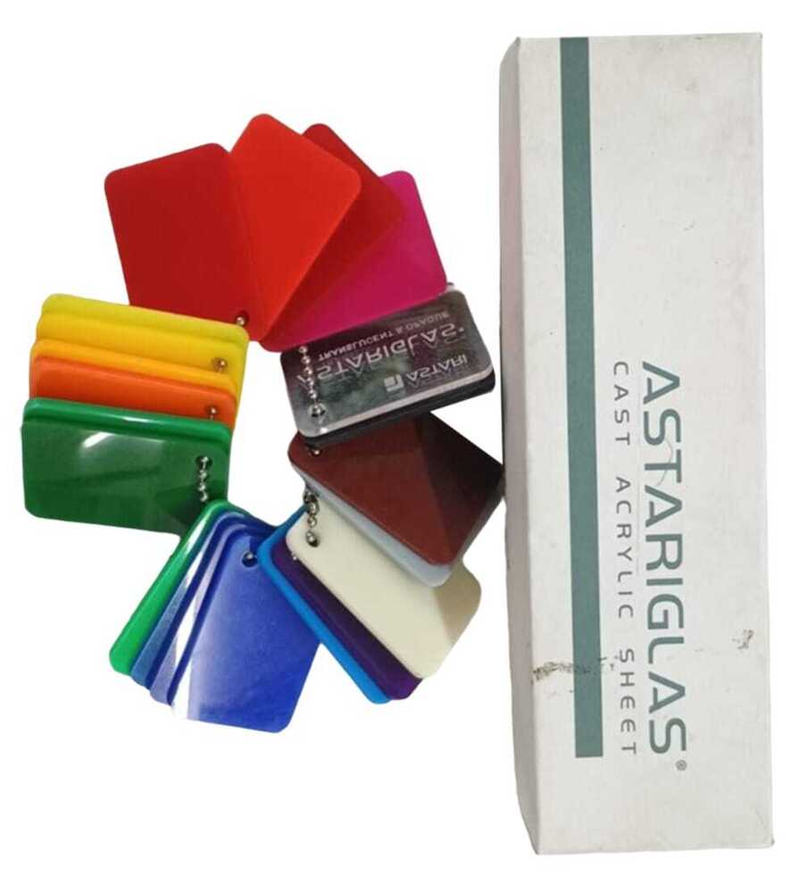 Multi Colour Cast Acrylic Sheets