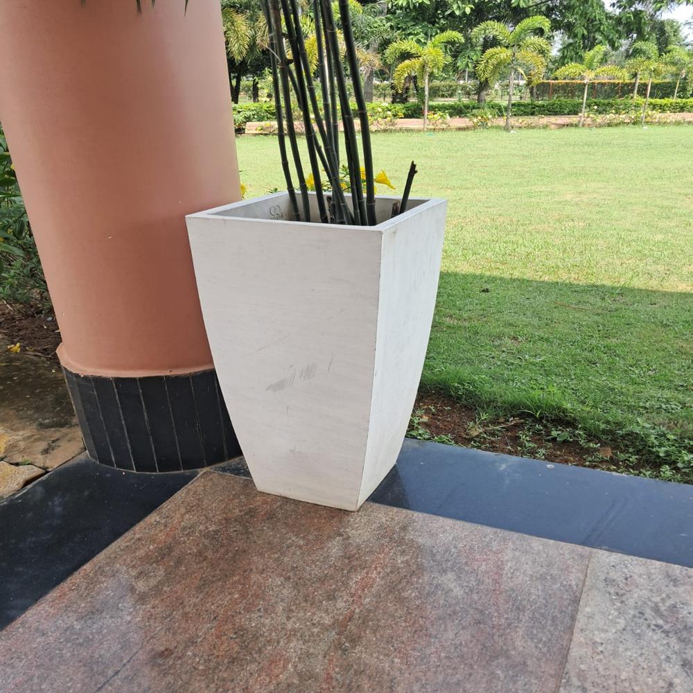 Frp Decorative Pot - Color: Blue