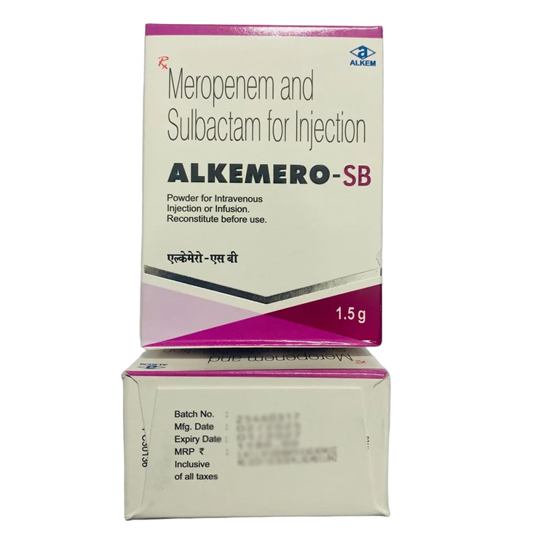 1.5 GM Meropenem And Sulbactam For Injection