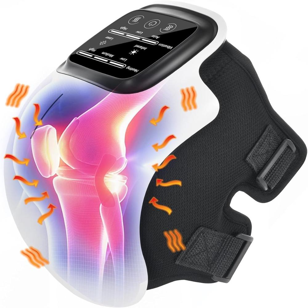Electric Knee Massager With Heat Therapy