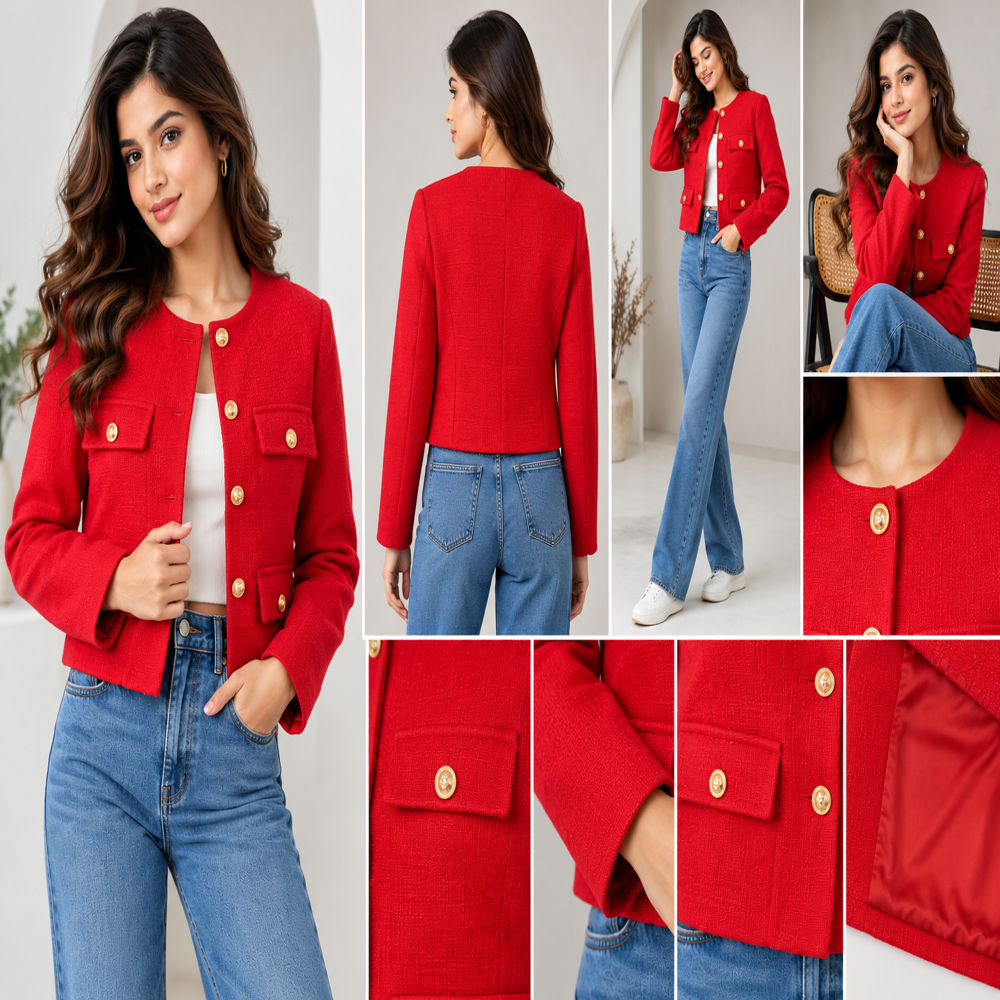 Export Surplus Ladies Jacket - Age Group: 16