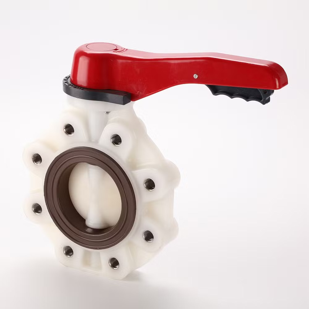 PVDF Butterfly Valve Leaver