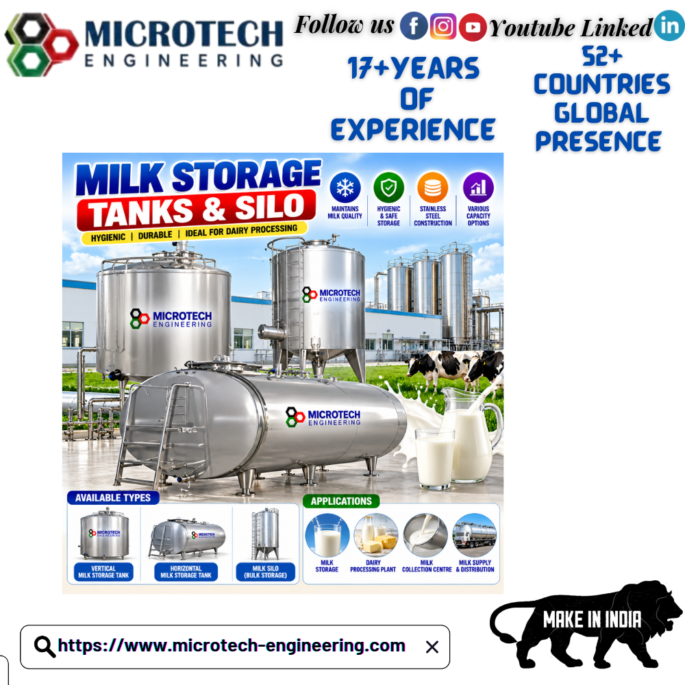 Milk Storage Tank And Silo