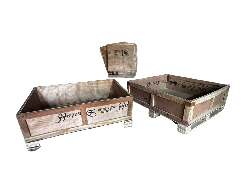 Rectangular Plywood Packaging Box