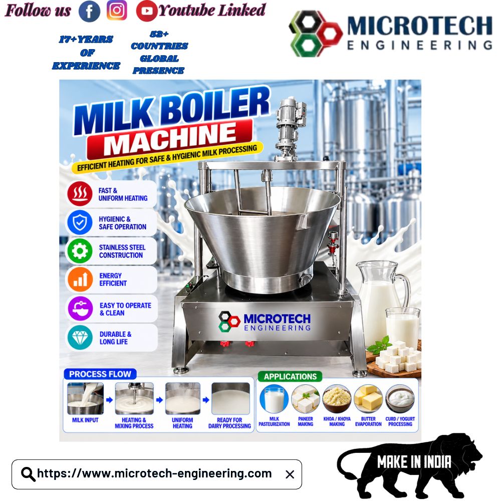 Milk Boiler Machine