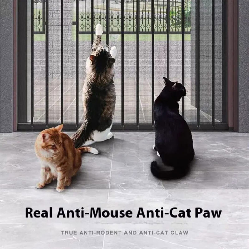 Aluminum Security pleated mesh