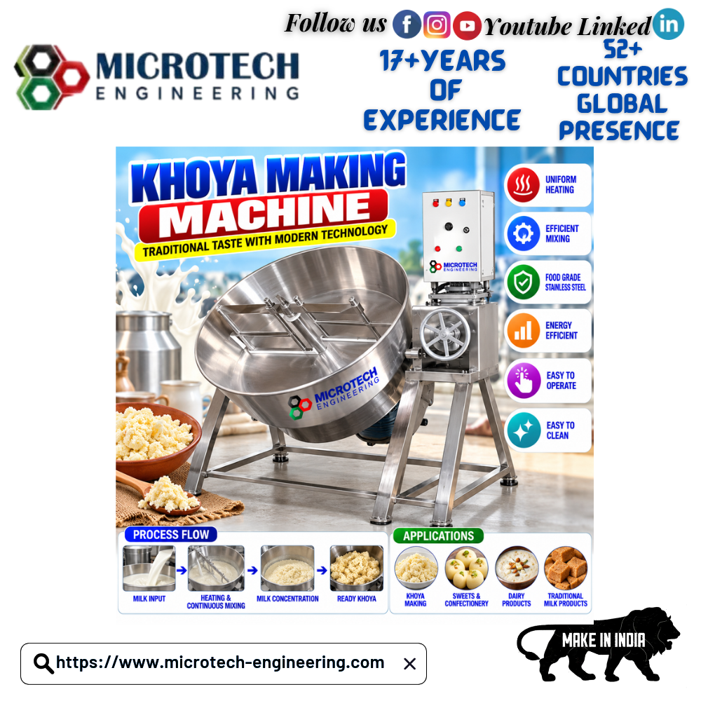 Khoya Making Machine