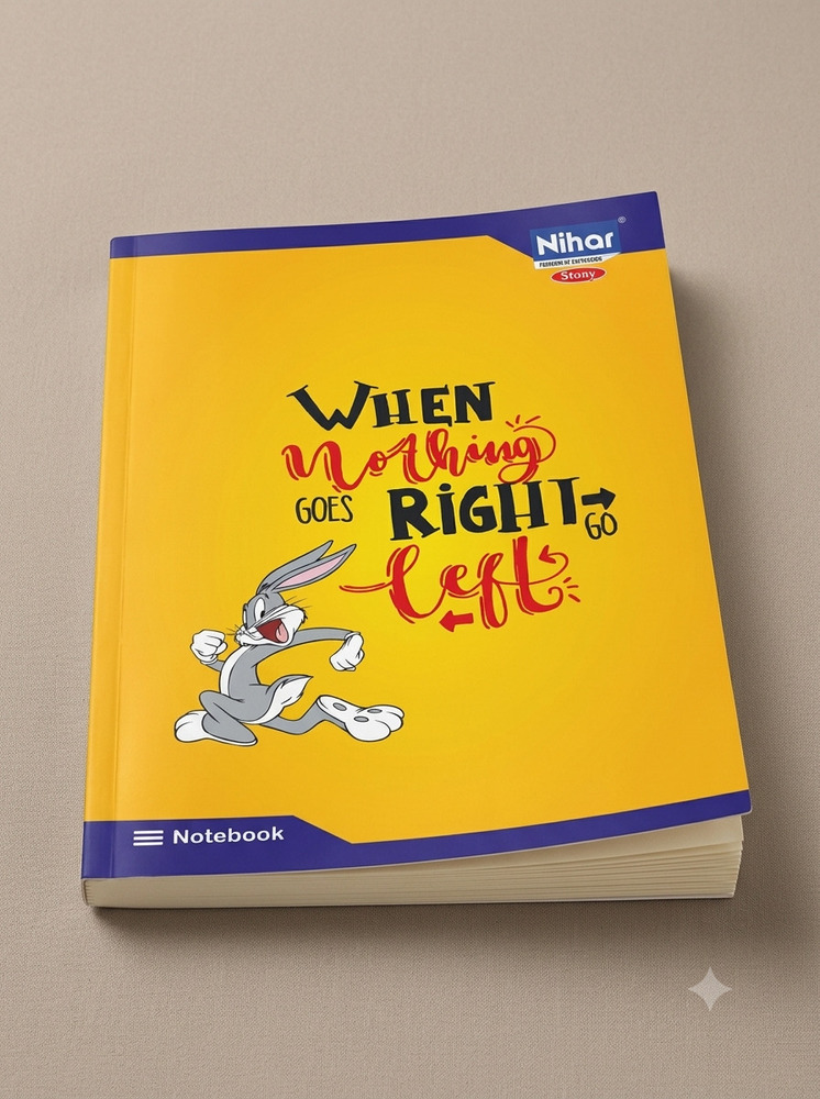 Nihar 23.5x17.5 stony notebook
