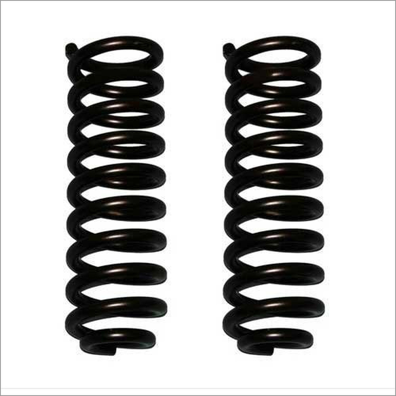 Coil Springs - Stainless Steel, 25-350 Mm Length | Black Painted Finish, Industrial Usage, High Energy Storage