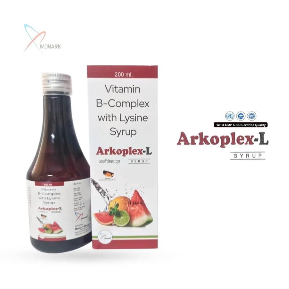 Vitamin B-Complex with Lysine Syrup