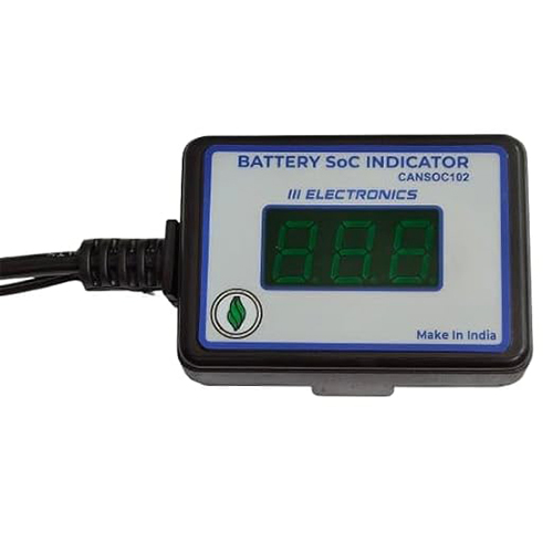 Can Based Seven Segment Soc Meter