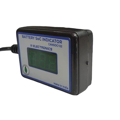 Can Based Seven Segment Soc Meter