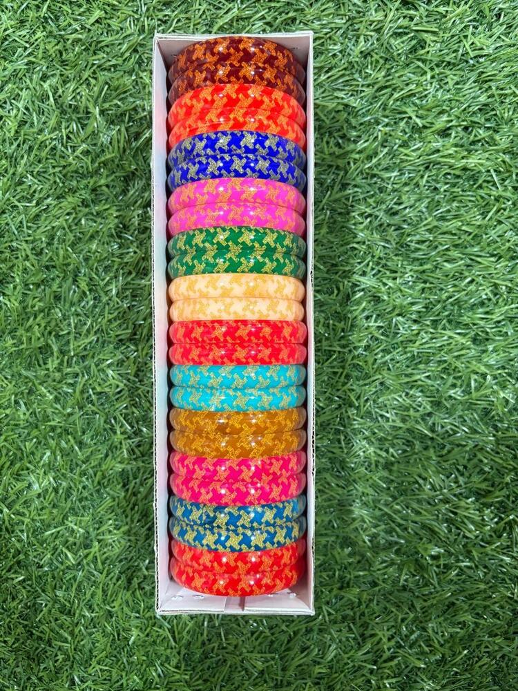 Embroidered Fabric Bangles