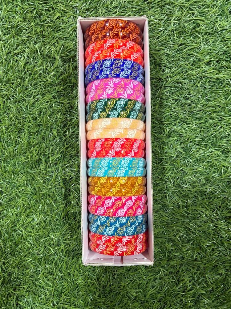 Acrylic Fabric Bangles
