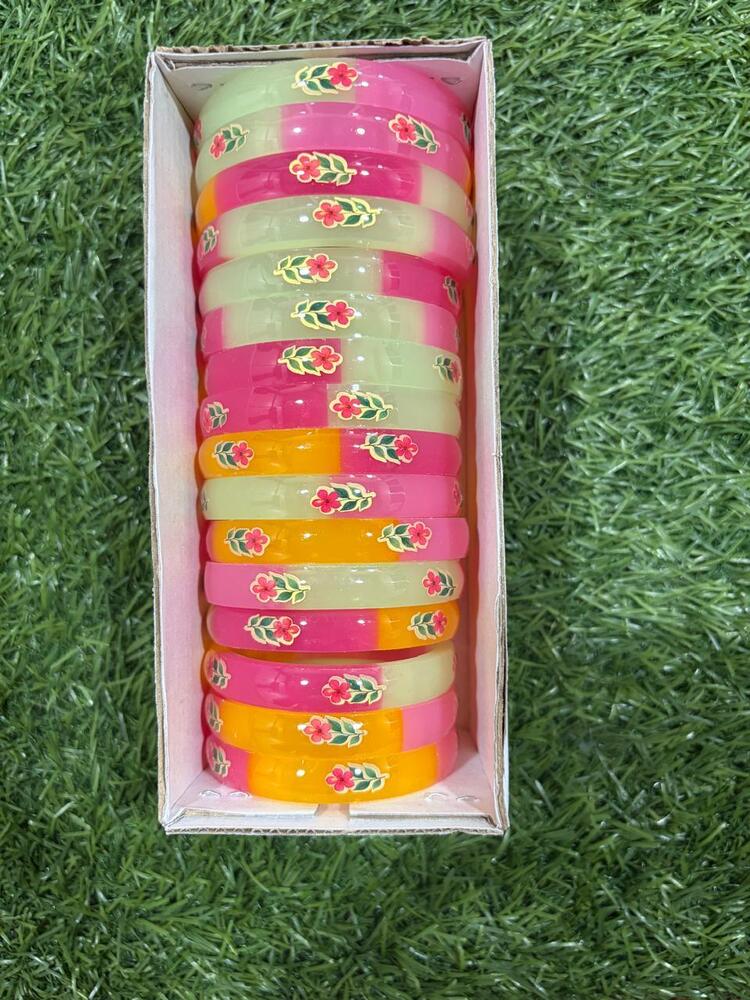 Glossy Acrylic Bangles