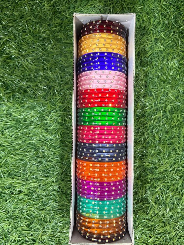 Fancy Machine Cut Diamond Bangles