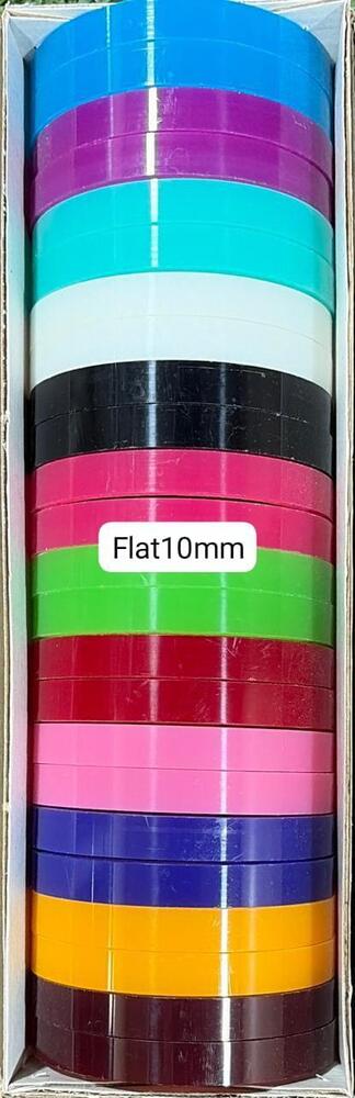 10mm Flat Plastic Bangles