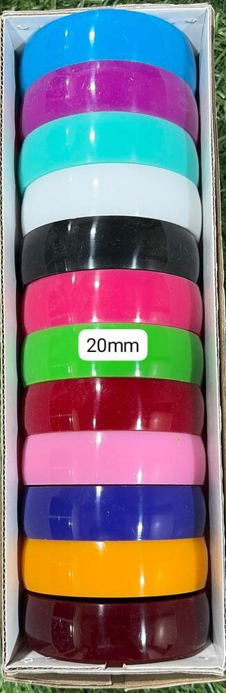 20mm Traditional Plastic Bangles