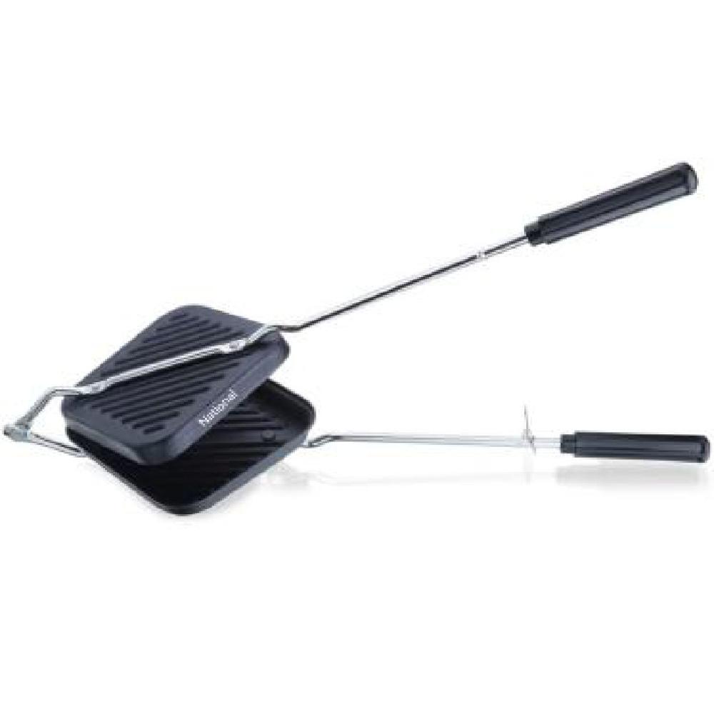 Non Stick Aluminium Grill Sandwich Gas Toaster