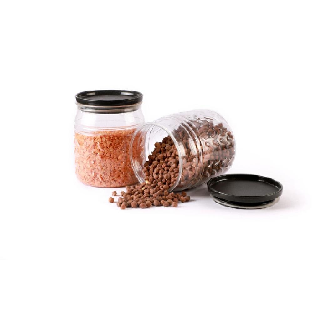 Storage Jar Set, 1100 ml, 2 Pieces