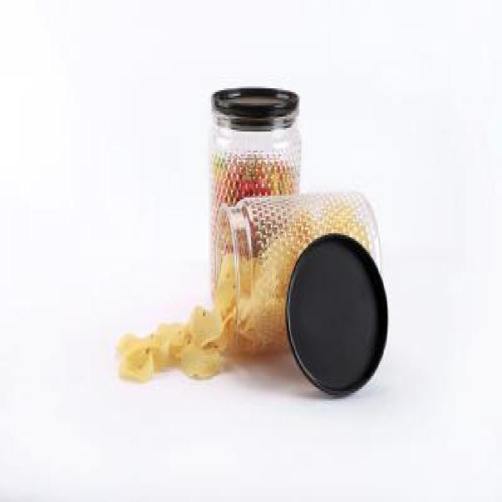 Storage Jar Set, 1500 ml, 2 Pieces
