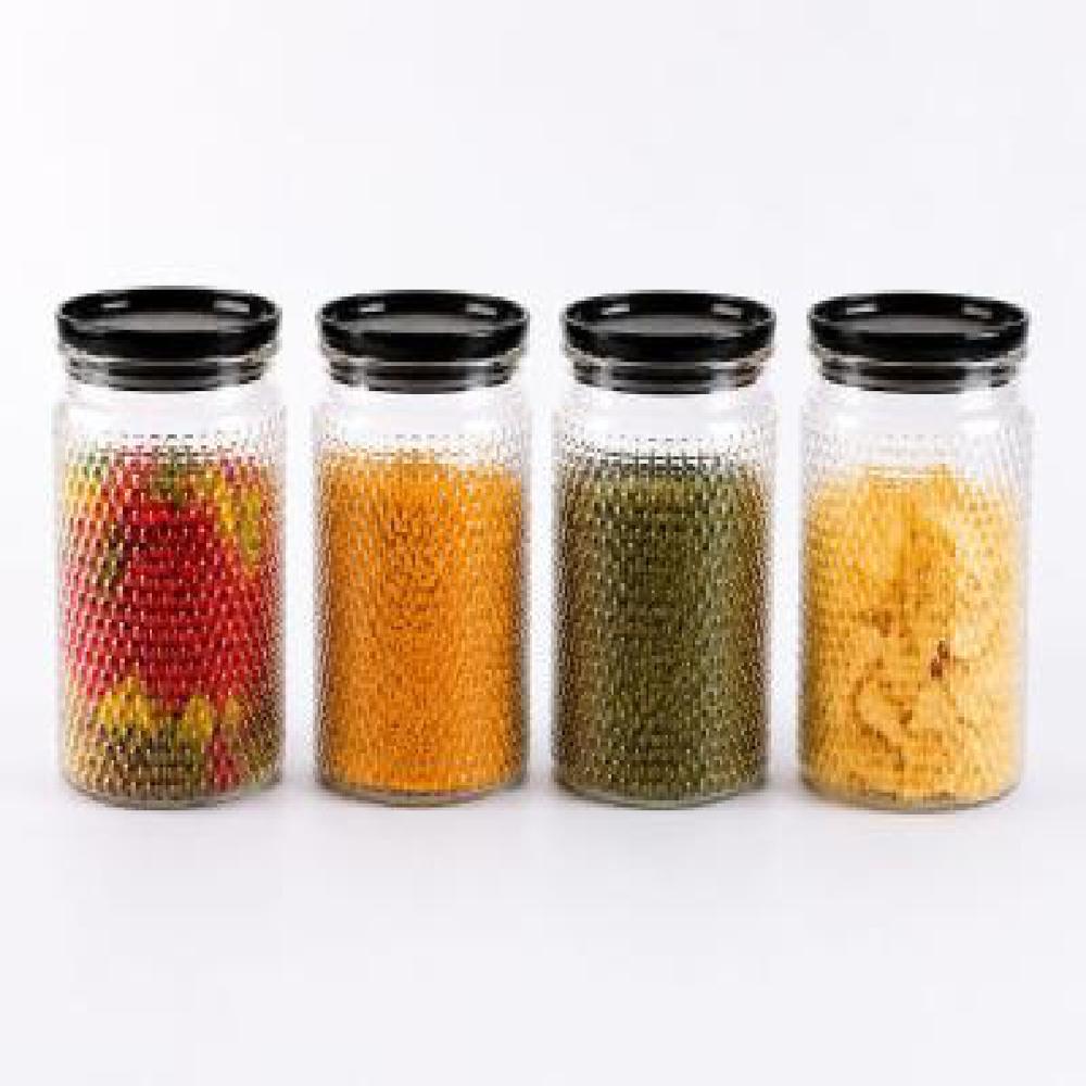 Storage Jar Set, 4 Pieces
