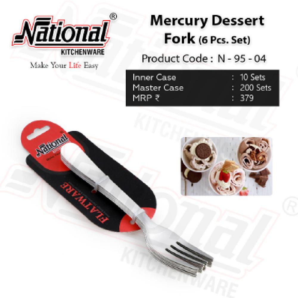 Dessert Fork Set, 6 Pieces