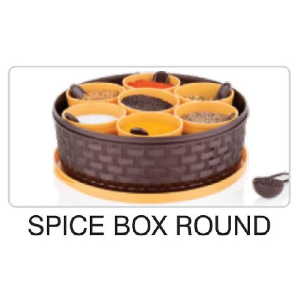 Round Spice Box