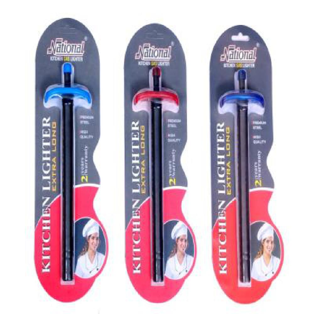 Long Kitchen Gas Lighter in Black