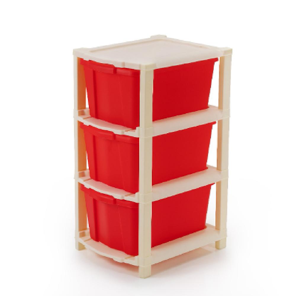 Modular Storage Drawer, 3 Layers