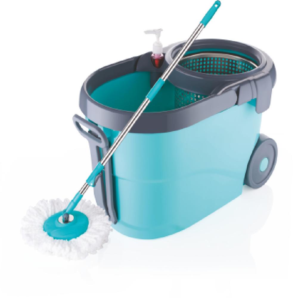 Mop with Steel Wringer and Handle