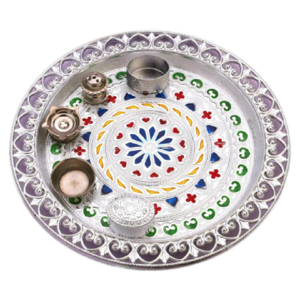 Plastic Pooja Thali