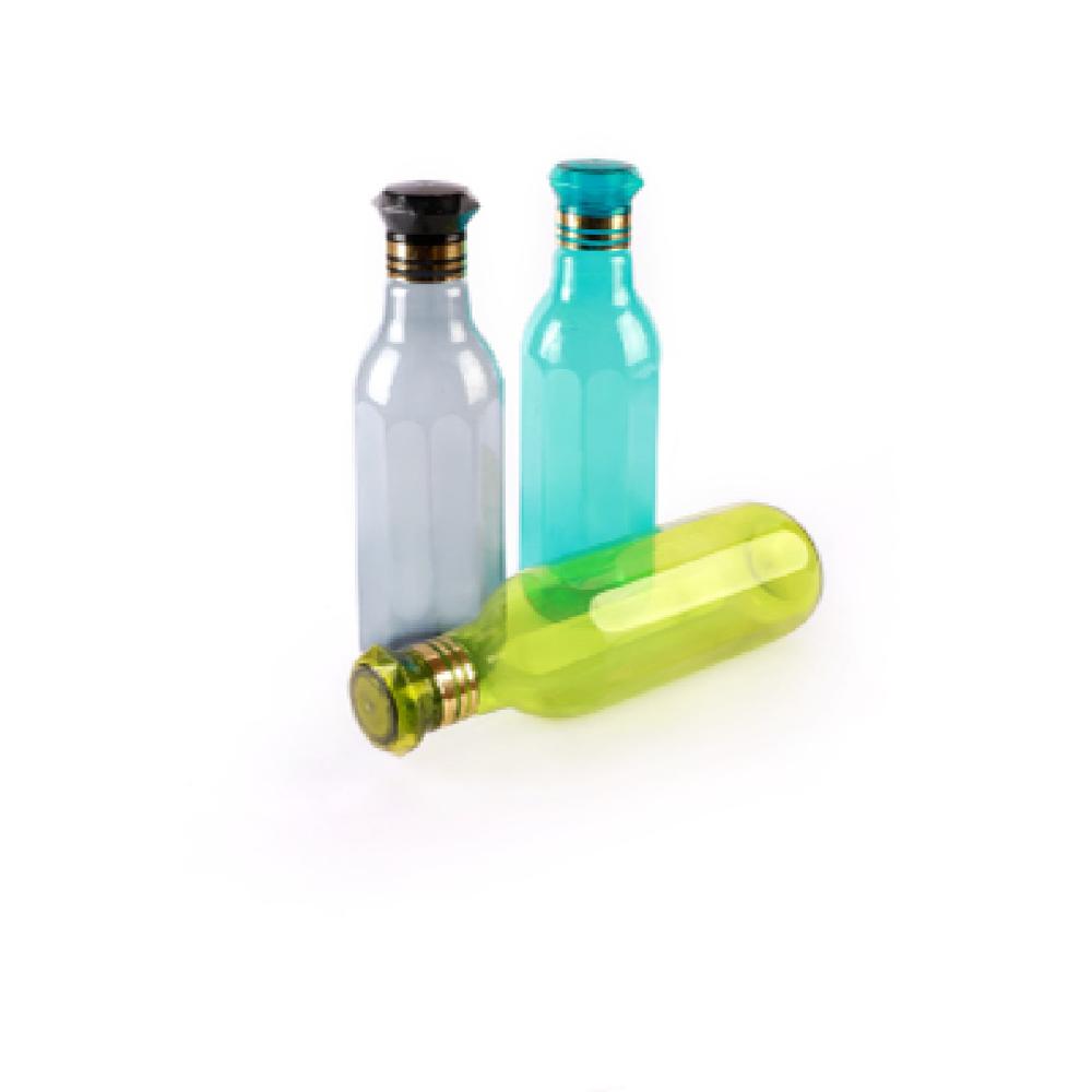 PET Fridge Water Bottle, 1000 ml, Set of 3