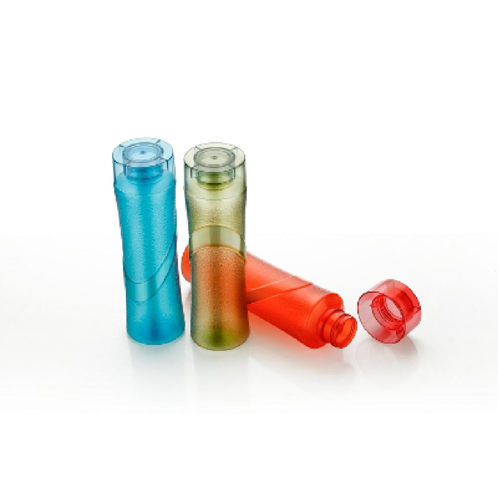 PET Fridge Water Bottle, 1000 ml, Set of 2