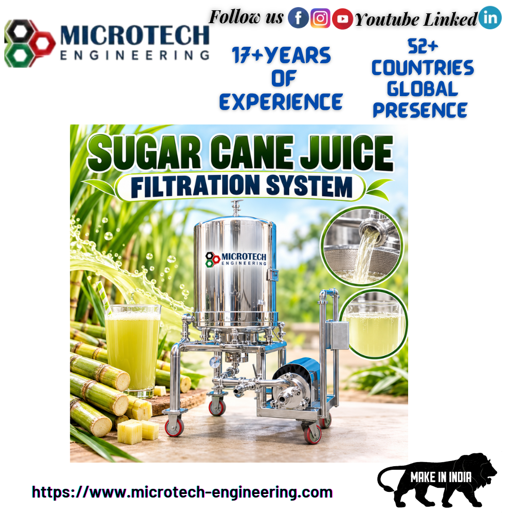 Sugar Cane Juice Filtration System