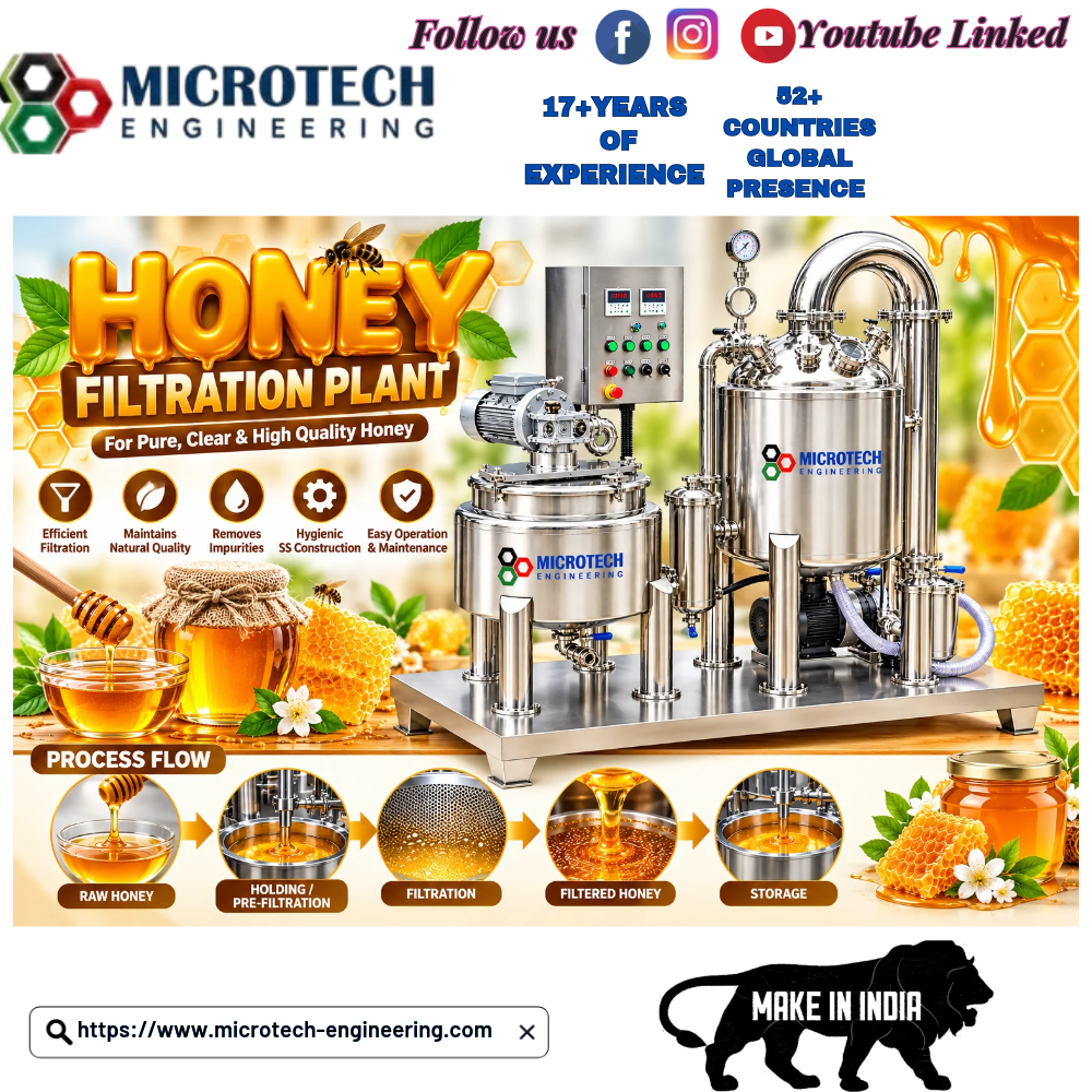 Honey Filtration Plant