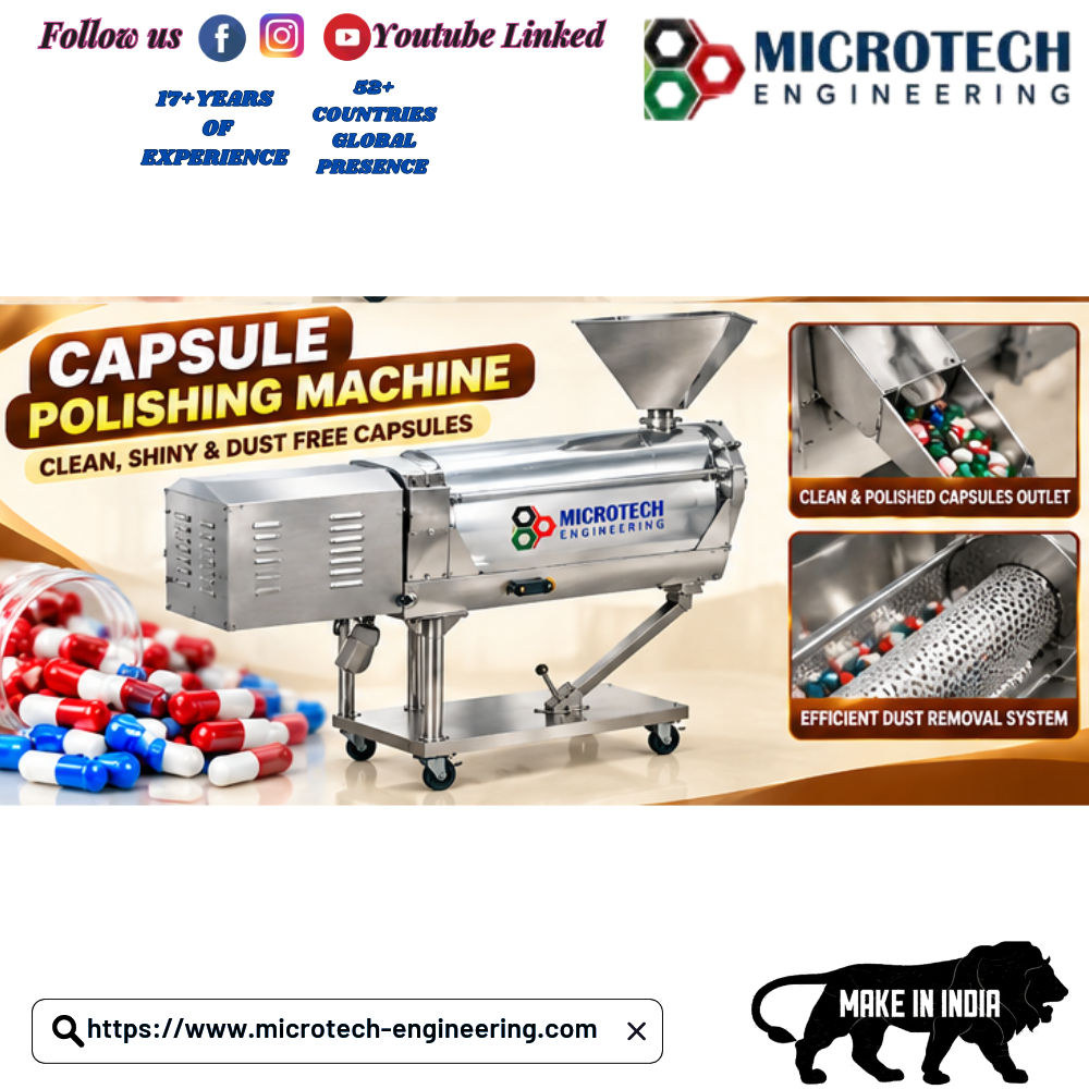 Capsule Polishing Machine