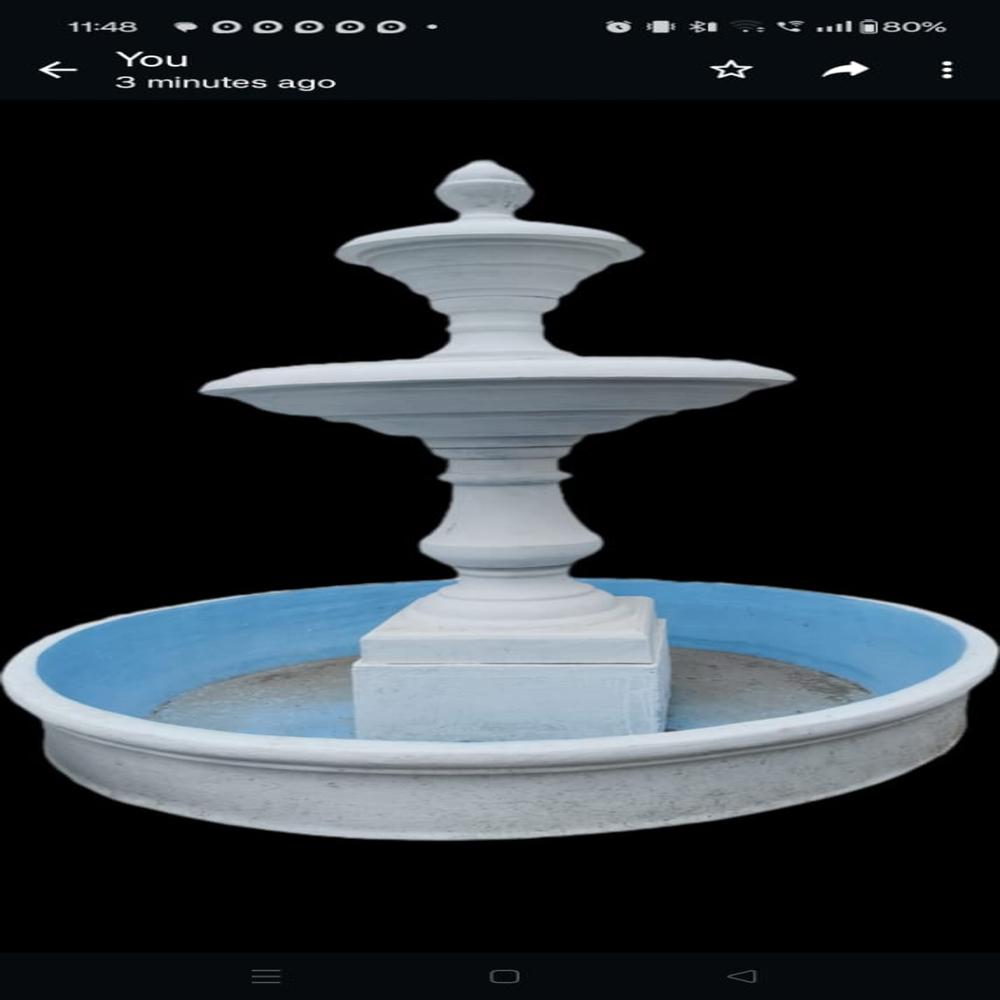 Cement Fountain