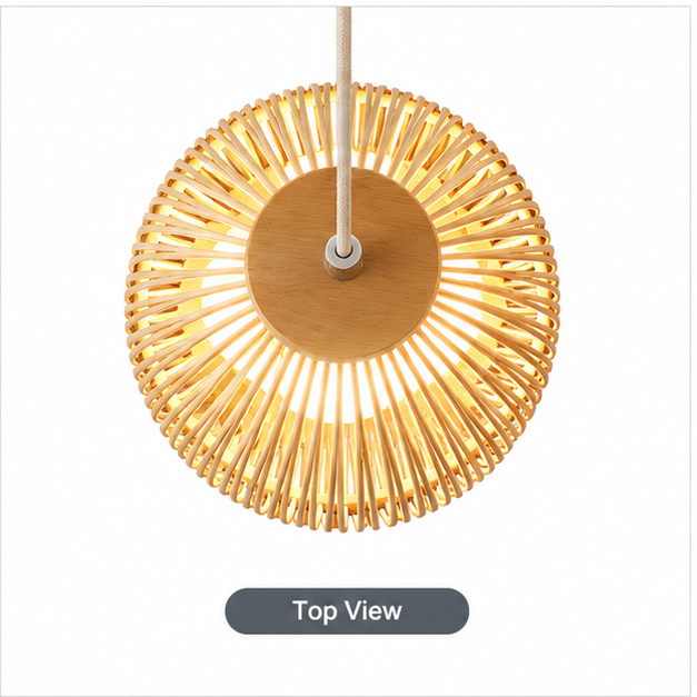 Bamboo Simti Lamp - Color: Natural